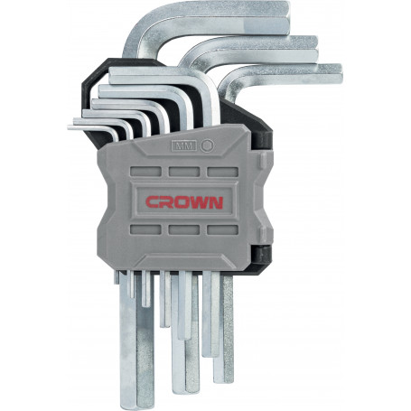 CROWN CHIAVE ESAGONALE SET 9 PEZZI ART.CPHOK- HMAX09