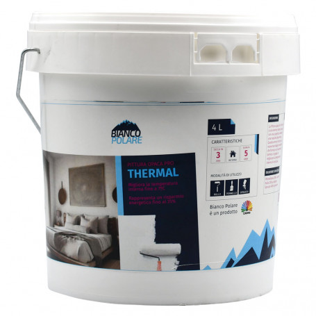 PITTURA PER ISOLAMENTO TERMICO  PRO THERMAL  lt.  4