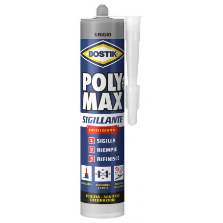 BOSTIK POLYMAX SIGILLANTE 280 ML GRIGIO