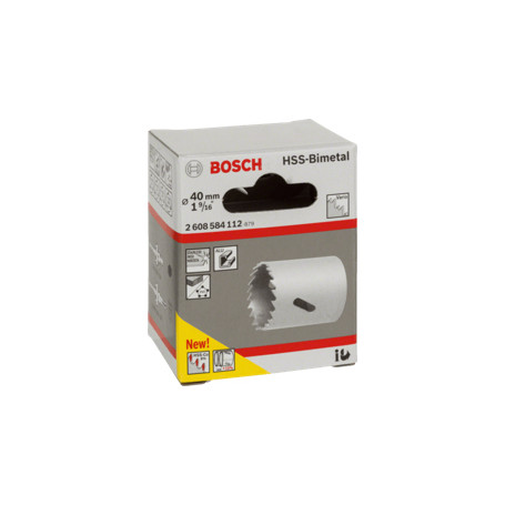 BOSCH-A SEGA A TAZZA BIMETALLICA HSS D  40