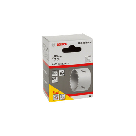 BOSCH-A SEGA A TAZZA BIMETALLICA HSS D  60