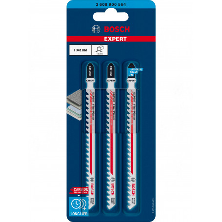 BOSCH-A 3 LAME T 341 HM PER SEGHETTO ALTERNATIVO