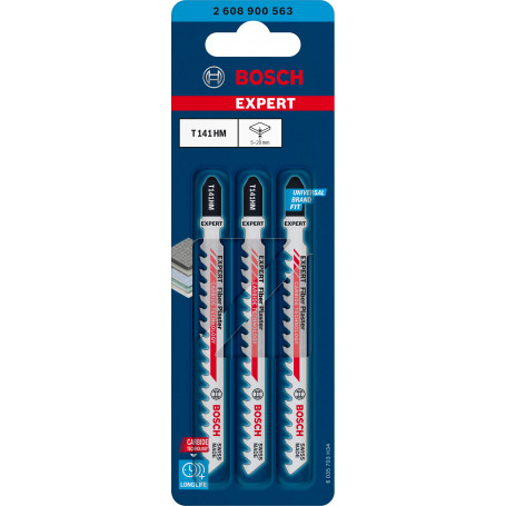 BOSCH-A 3 LAME T 141 HM PER SEGHETTO ALTERNATIVO