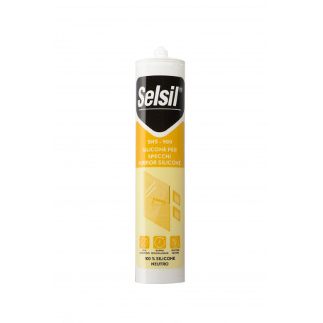 SELSIL SILICONE NEUTRO TRASP. PER SPECCHI  310 ML