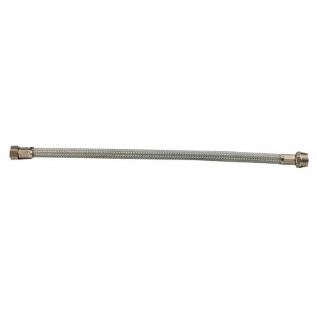 PL FLESSIBILI INOX M. 3\8 F. 1\2 CM. 40  (PZ.2)