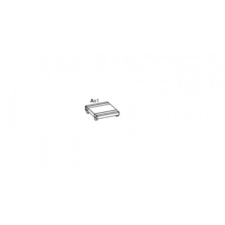 ZZ-BASE AX1 X PATTUMIERA 1 ANTA CM.34X39X88H ECOLINE1 TERRY