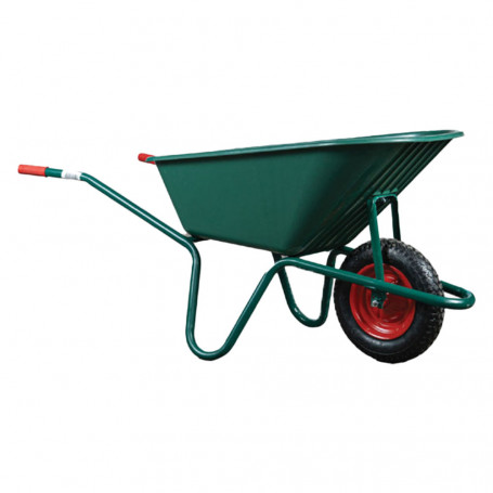 CARRIOLA TUBOLARE VASCA PVC  VERDE GARDEN  capacita  lt. 100