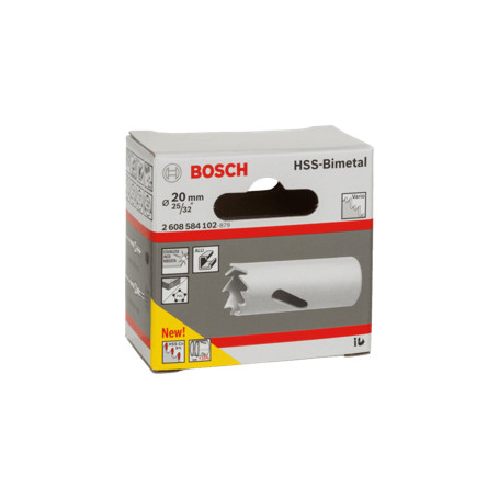 BOSCH-A SEGA A TAZZA BIMETALLICA HSS D  20