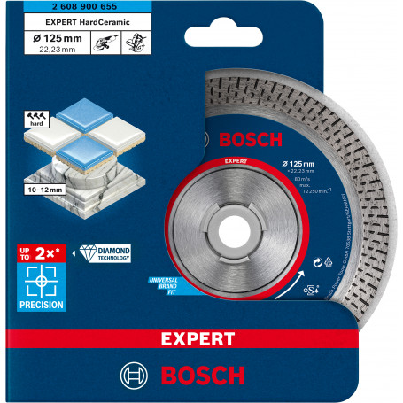 BOSCH-A DISCO DIAMANTATO EXPERT CERAMICA D 125 MM