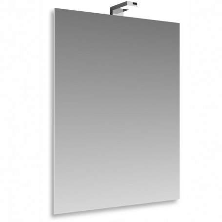 SPECCHIO A FILO CON LAMPADA LED 50X70 CM