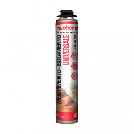 FISCHER SCHIUMA POLIURETANICA UNIV. PIST. 750 ML PUP 1K