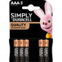 DURACELL SIMPLY ALCALINA M\STILO BL.5 PZ
