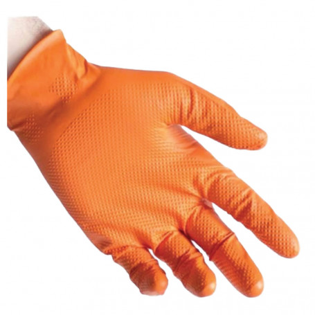 GUANTI NITRILE MONOUSO  FULL GRIP  XL