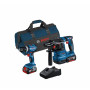 BOSCH-B KIT 18V TRAP.+TASS. +3 BATT.4