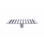 SOFFIONE DOCCIA INOX QUADRO CM 20X20