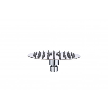 SOFFIONE DOCCIA INOX TONDO DIAM. 20 CM