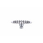 SOFFIONE DOCCIA INOX TONDO DIAM. 20 CM