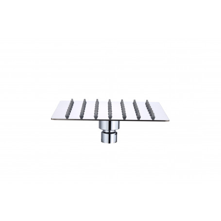 SOFFIONE DOCCIA INOX QUADRO CM 15X15