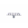 SOFFIONE DOCCIA INOX QUADRO CM 15X15