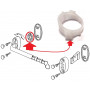 ZZ-SUPPORTO X FERMAIMPOSTE BRUCO PLASTICA NERA(PZ.2)