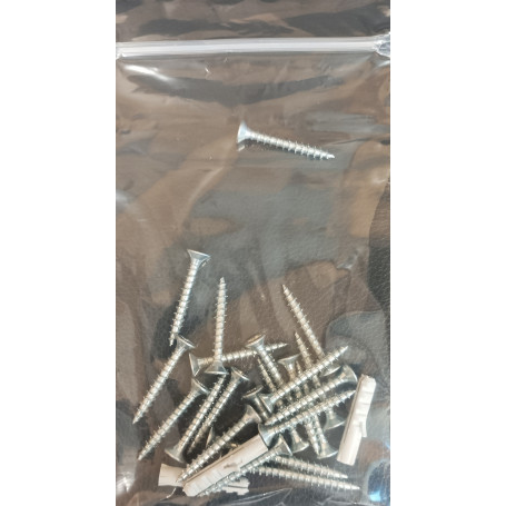 ZZ-KIT MONTAGGIO X SCAFFALE IN PINO 5 RIPIANI 65X40XH171 CM