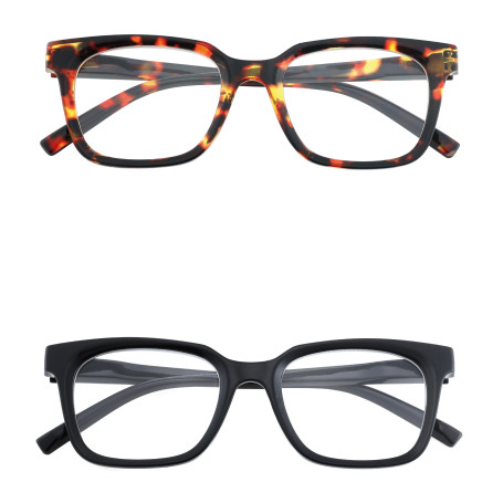 OCCHIALI 2X1  TWIN\10 NERO E TARTARUGA  D. 2