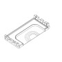 ZZ-2XBAT S02.01.048 X COPRICALDAIA  RESINA HIMALAYA C\SERRANDA 59X39X98H
