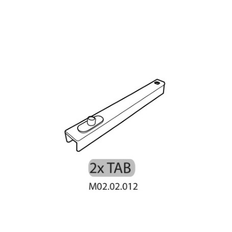ZZ-2XTAB M02.02.012 X ARMADIO SPOGLIATOIO RESINA A 1 POSTO IN KIT C\SERRAT