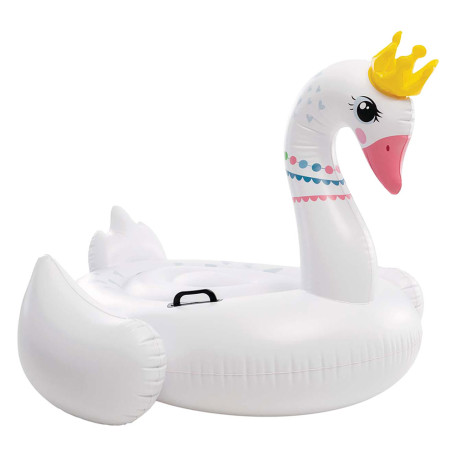 CAVALCABILE GONFIABILE  CIGNO REGINA  cm. 188 x 124