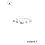 ZZ-RIPIANO V X ARMADIO BIOS 2 ANTE 65X37X165 PORTASCOPE  ART.301