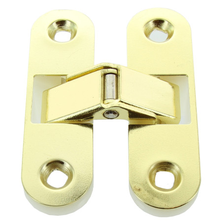 CERNIERA INVISIBILE P\PORTE OTTONATO 63X89 MM