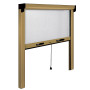 ZANZARIERA IRS OPERA  CM  80X160 VERT. BRONZO