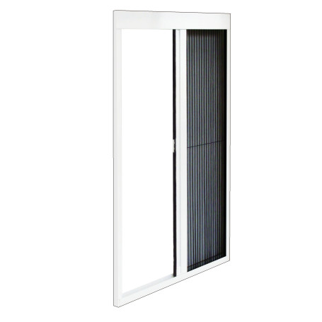 ZANZARIERA IRS OPERA  PLISS CM 120X240 ORIZZ. BIANCO