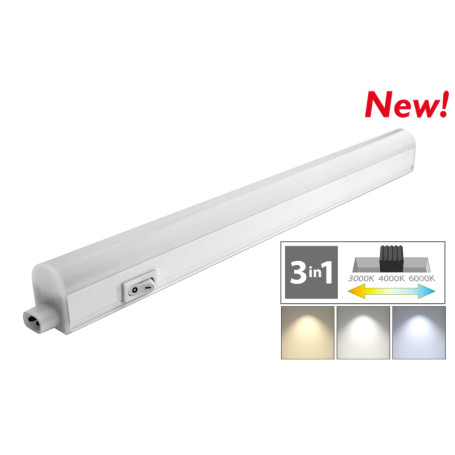 REGLETTE LED 120 CM 19W  2000LM  3000-4000-6000 K