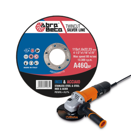 ABRABETA 300 MINIDISCHI PER FERRO 115X1