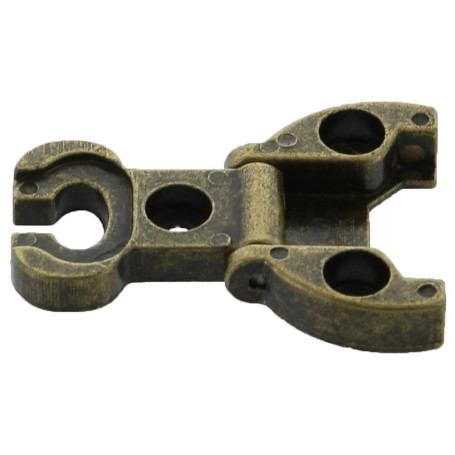 CERNIERA P\MOBILI A0054 BRONZO ANTIC 32X26 MM