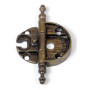 CERNIERA P\MOBILI A0057 BRONZO ANTIC 35X18 MM