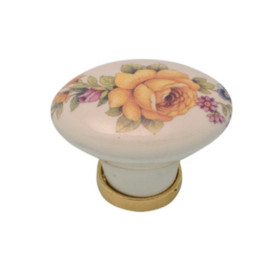 POMOLO PORCELLANA OVALE C\BASE F\18 24X34X25 MM