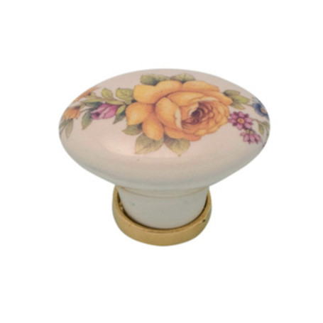 POMOLO PORCELLANA OVALE C\BASE F\18 24X34X25 MM