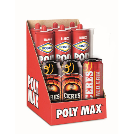 BOSTIK EXPO POLYMAX ORIGINAL 6 CARTUCCE+3 BIRRE