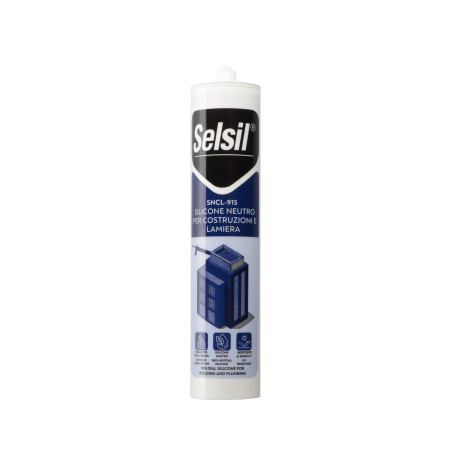 SELSIL SILICONE NEUTRO TESTA DI MORO 310 ML