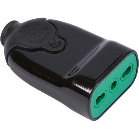 FME ART.81.001 PRESA BIPASSO +T NERO