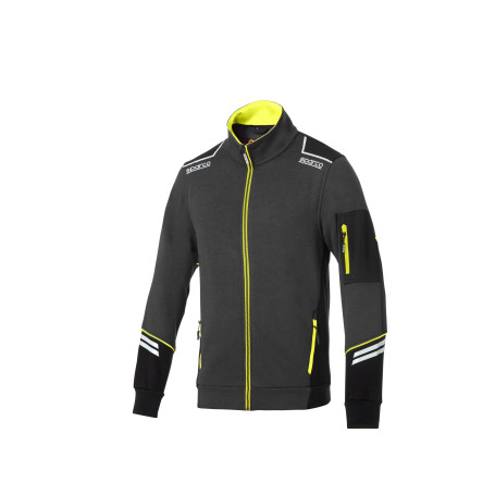 SPARCO FELPA ALABAMA GREY YELLOW TG S