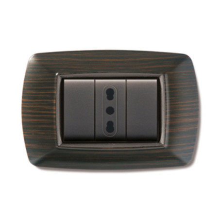 PLACCA LIFE LIVING PLAST WENGE 4P