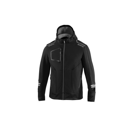 SPARCO GIUBBINO YORK BLACK GREY TG M