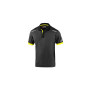 SPARCO POLO TOLEDO GREY YELLOW TG XS