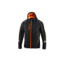 SPARCO GIUBBINO YORK BLACK ORANGE TG XXL