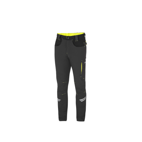 SPARCO PANTALONE KANSAS GREY YELLOW TG L