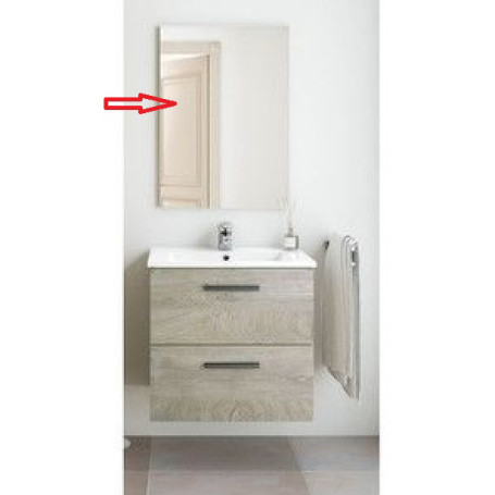 ZZ-SPECCHIO X KIT MOBILE BAGNO ARUBA 2 CASSETTI 60 SOSP. ROV. ALASKA