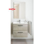 ZZ-SPECCHIO X KIT MOBILE BAGNO ARUBA 2 CASSETTI 60 SOSP. ROV. ALASKA